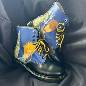 Rare Dr. Martin, Beavis and Butthead Collaboration Boot